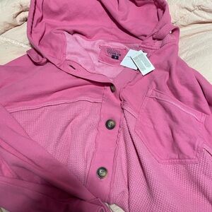 AE knitted button up. Size XL